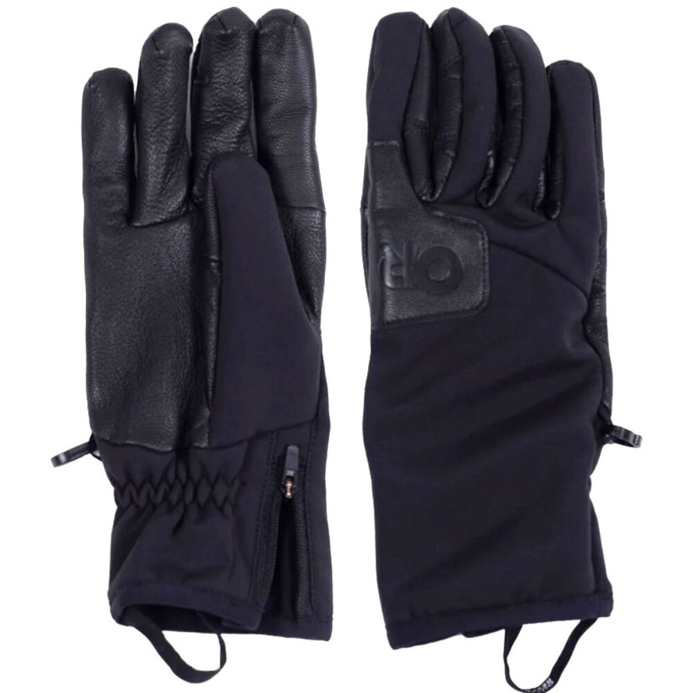 Outdoor Research Women's Stormtracker Gloves, Black, Medium/7